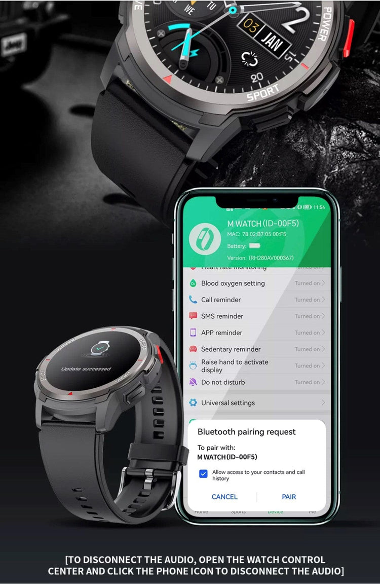 Smart Watch South Africa Watches Black SENBONO MAX 10 Black