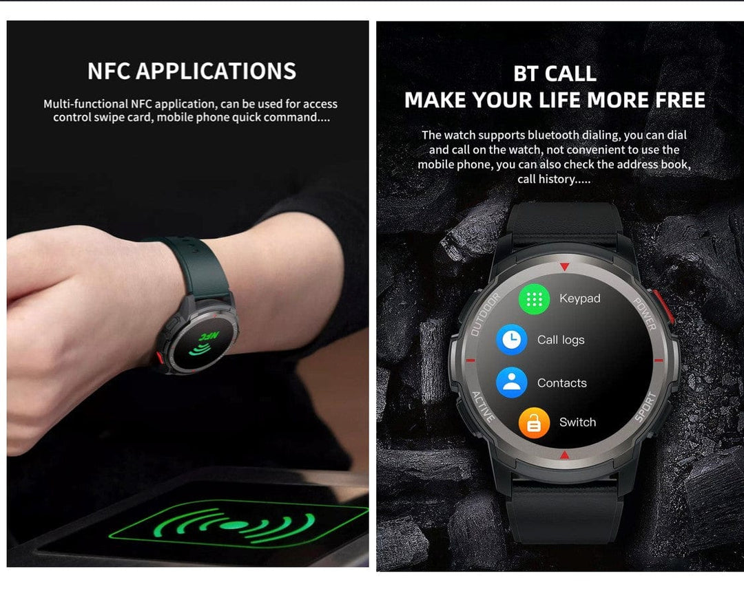 Smart Watch South Africa Watches Black SENBONO MAX 10 Black