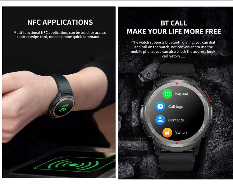 Smart Watch South Africa Watches Black SENBONO MAX 10 Black