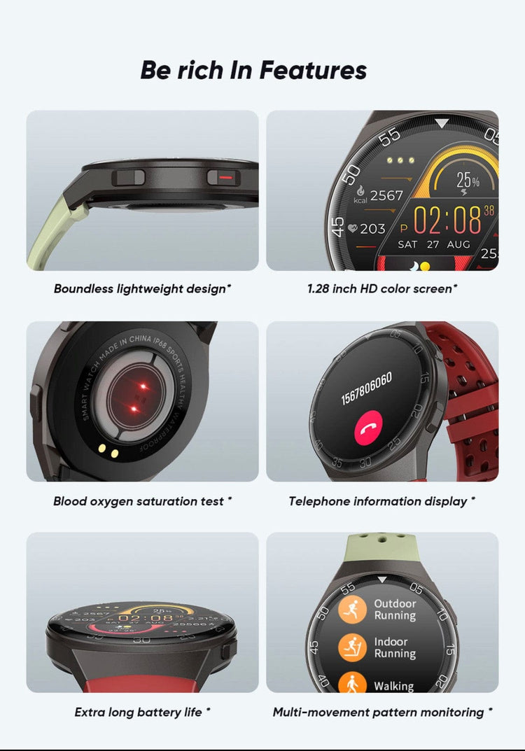 Smart Watch South Africa Watches Black SENBONO MAX1 Black