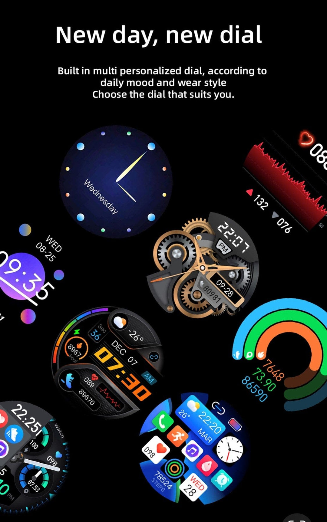 Smart Watch South Africa Watches BLACK SENBONO MT 12 BLACK