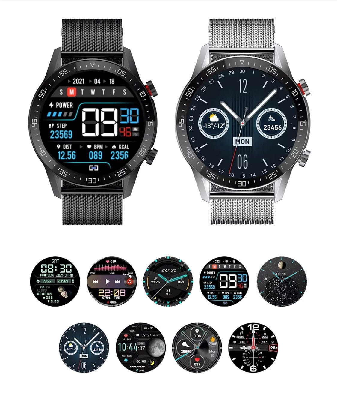 Smart Watch South Africa Watches Black SK7 Plus Smart Watch Black
