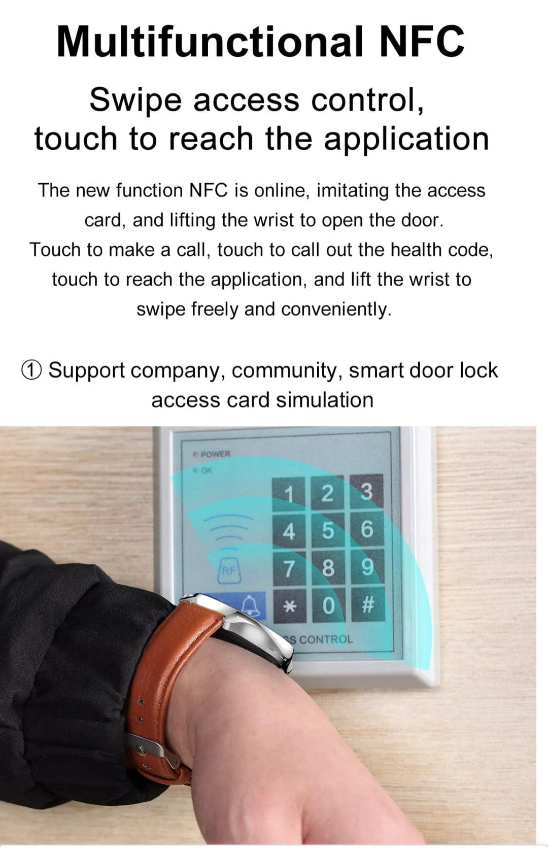 Smart Watch South Africa Watches Black Smartoby Amoled SK8 Pro Smart Watch Black --Extra leather Strap included