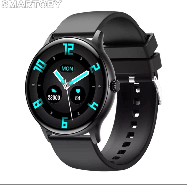 Black Smartoby Dafit i10 BT Call Smart Watch Black - Smart Watch South Africa