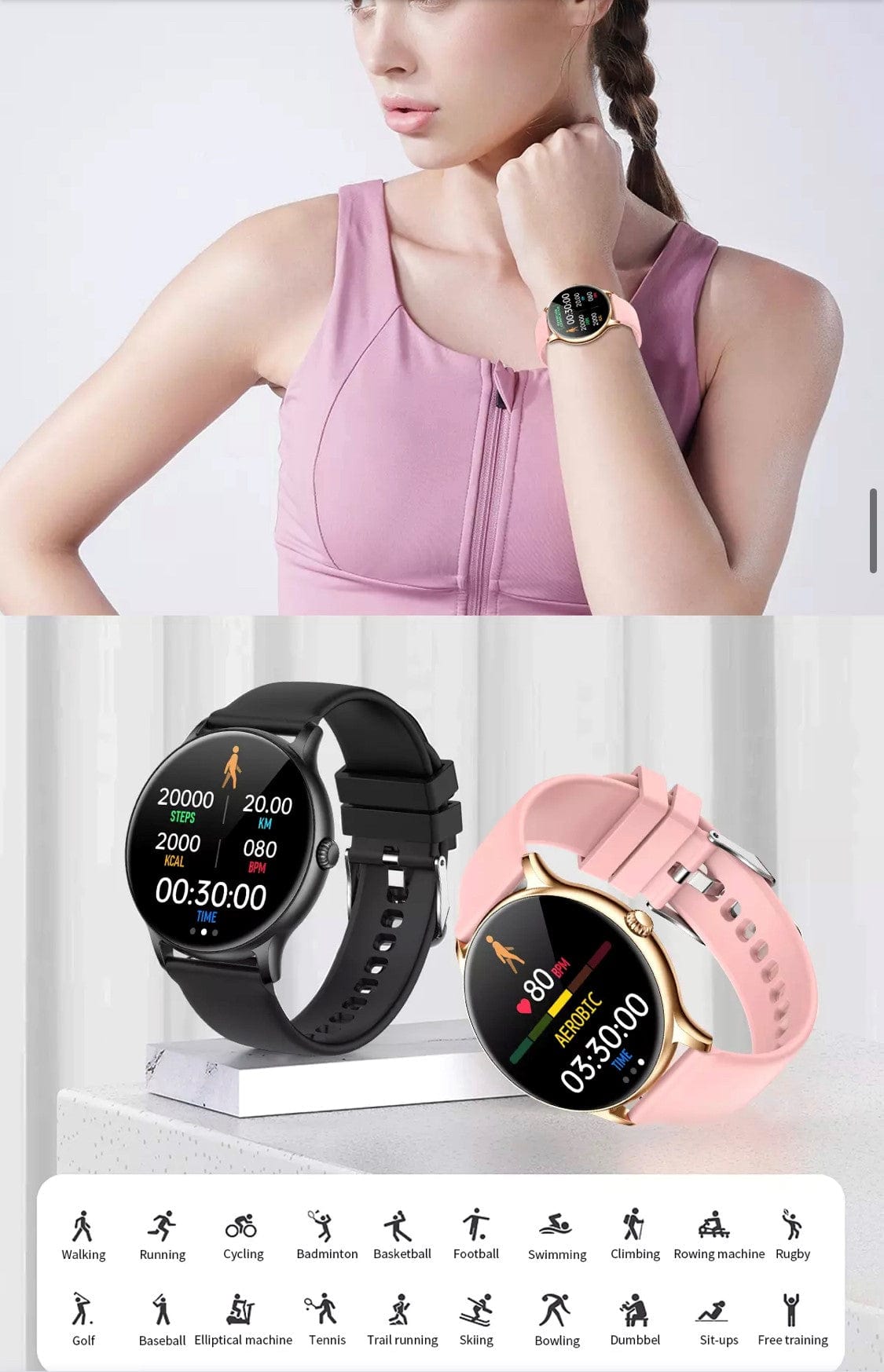 Smart Watch South Africa Watches Black Smartoby Dafit i10 BT Call Smart Watch Black