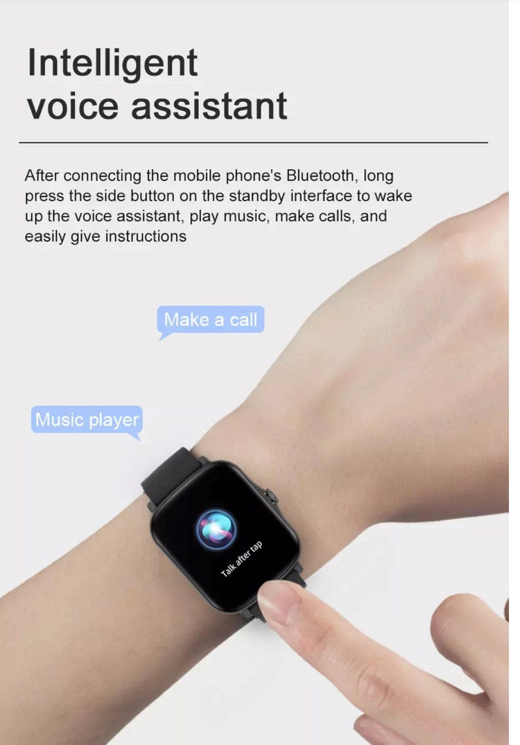 Smart Watch South Africa Watches Black SMARTOBY P8 MAX Black With BT Call