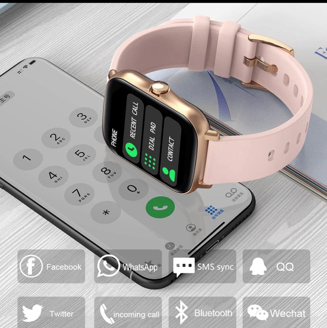 Smart Watch South Africa Watches Black SMARTOBY P8 MAX Black With BT Call