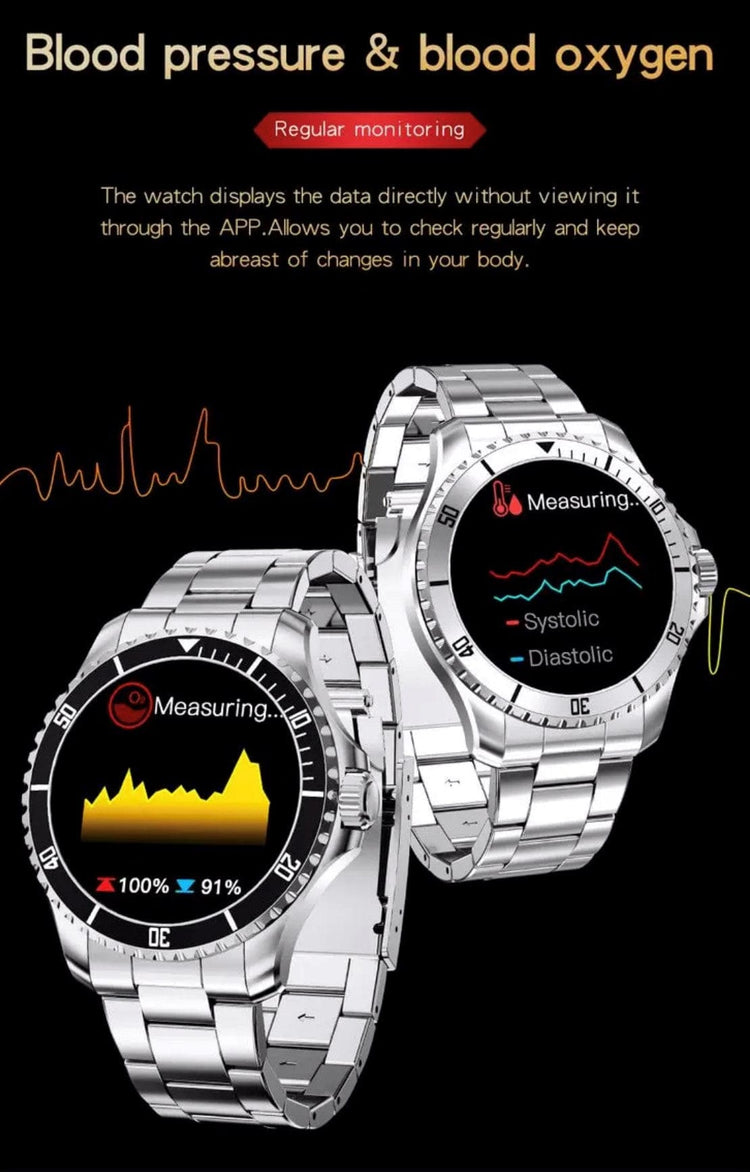 Smart Watch South Africa Watches Blue &  Red SHOC II Business Smart Watch Blue & Red  Extra Stainless steel silver straps availible.