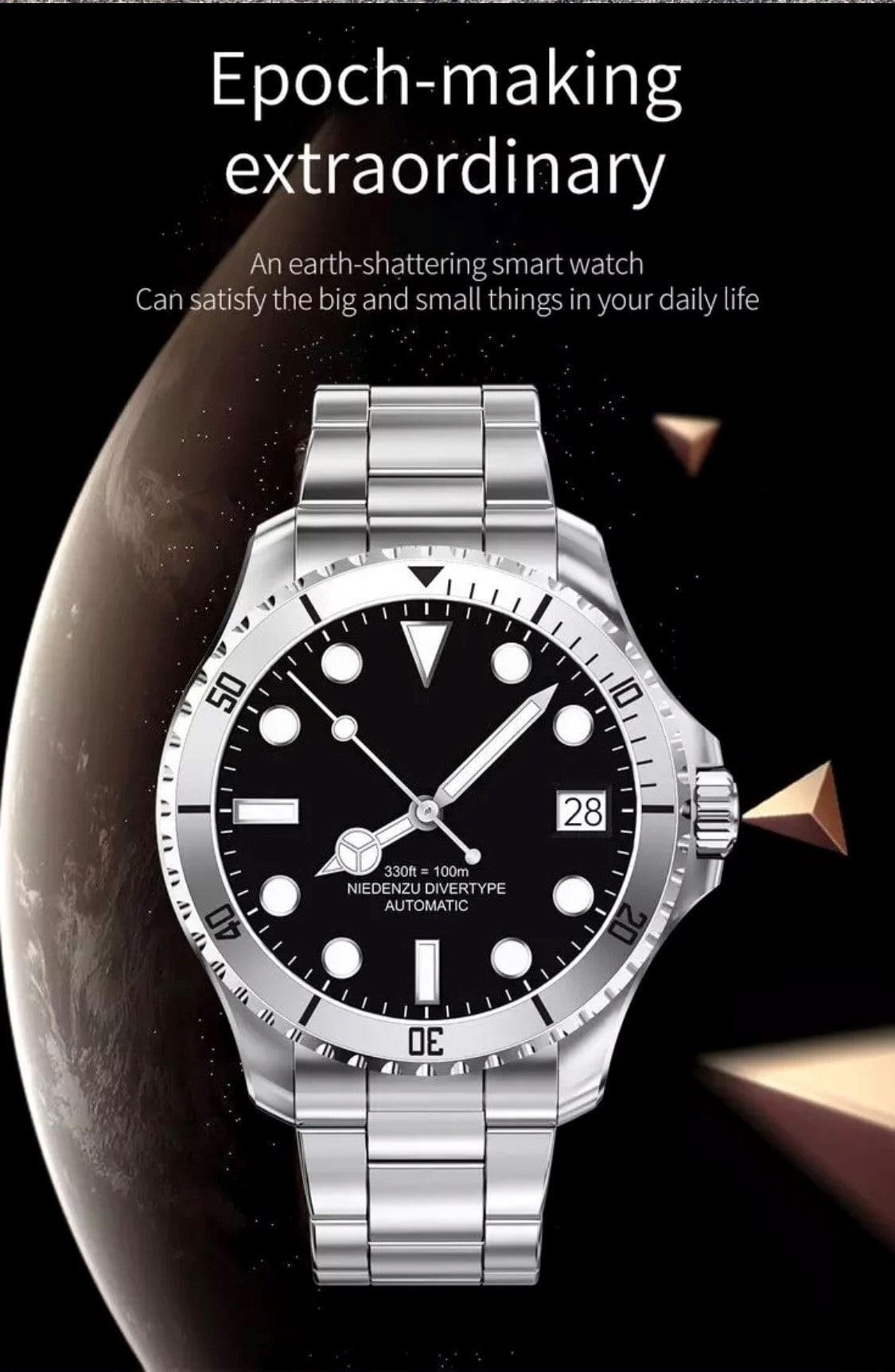 Smart Watch South Africa Watches Blue & Red SHOC II Business Smart Watch Blue & Red Extra Stainless steel silver straps availible.