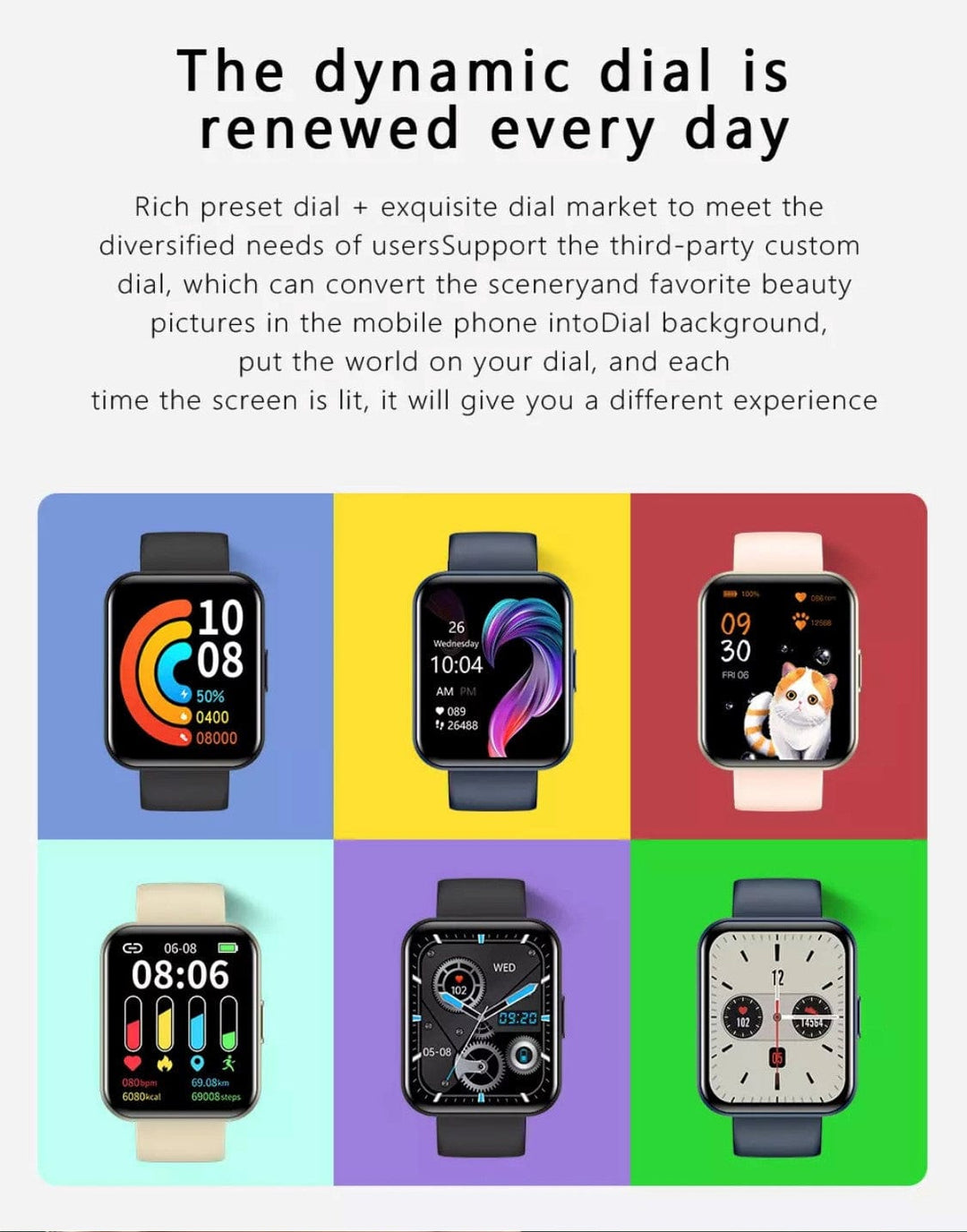 Smart Watch South Africa Watches Blue SMARTOBY 1,69 Inch HD Blue Exra Straps Availible