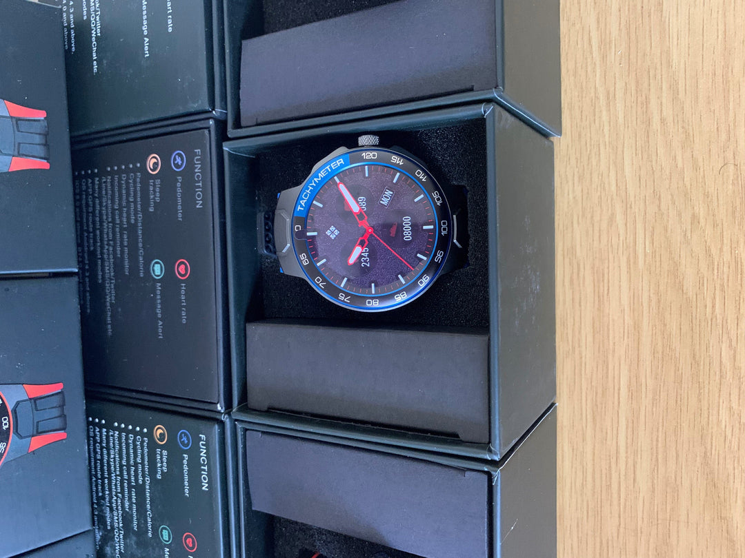 SMARTOBY E15 Blue Sports Smart Watch