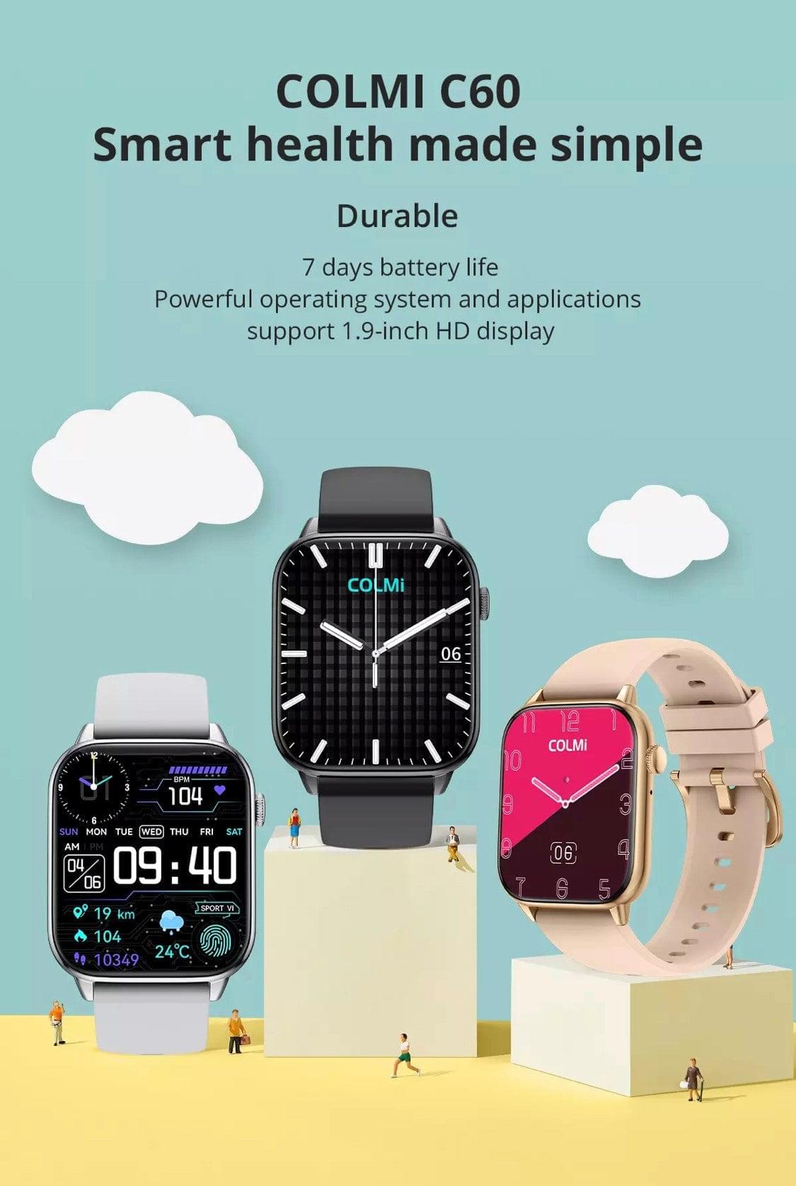 Colmi C60 Smart Batch Gold Smart Watch South Africa