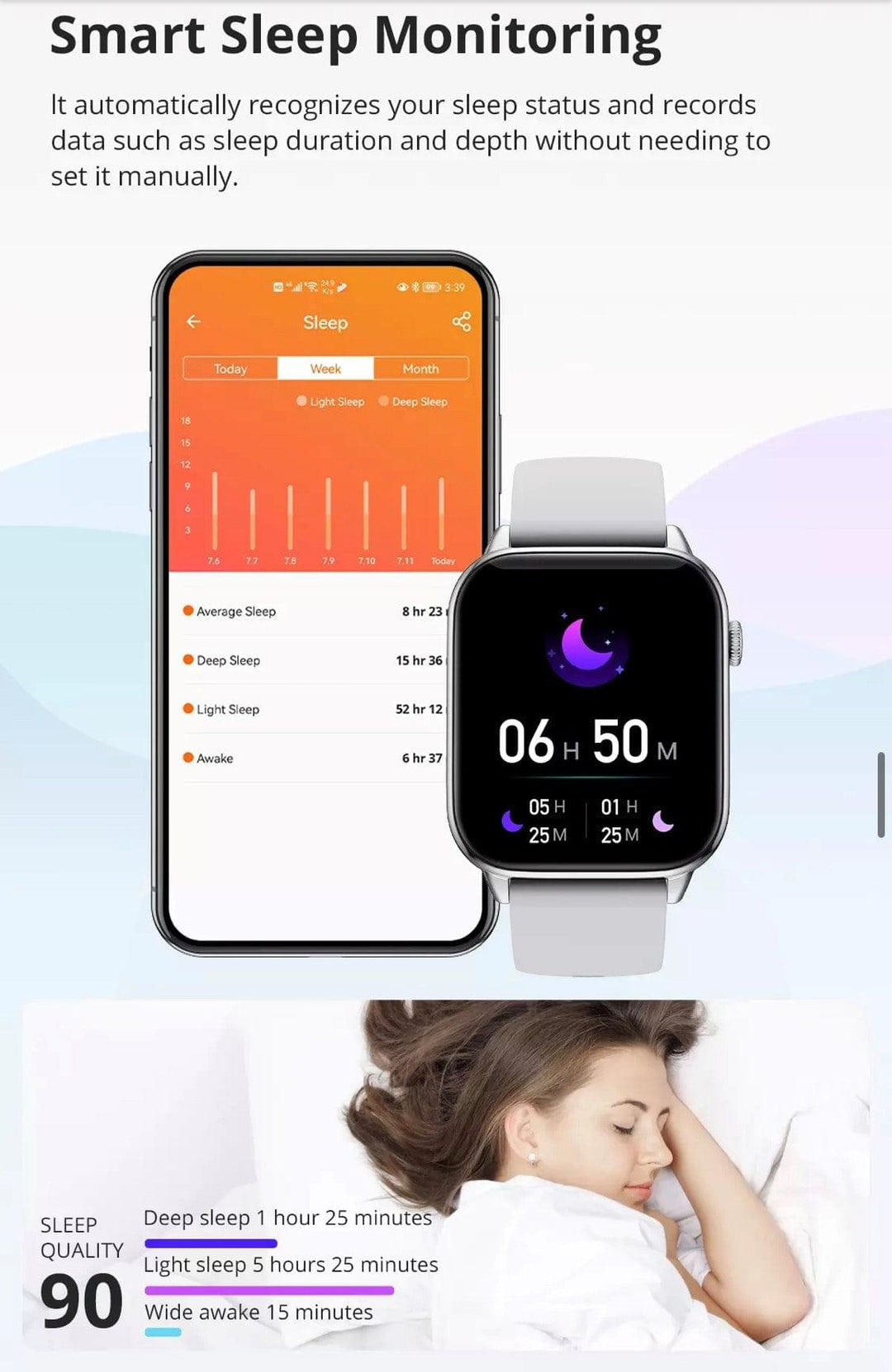 Colmi C60 Smart Batch Gold Smart Watch South Africa