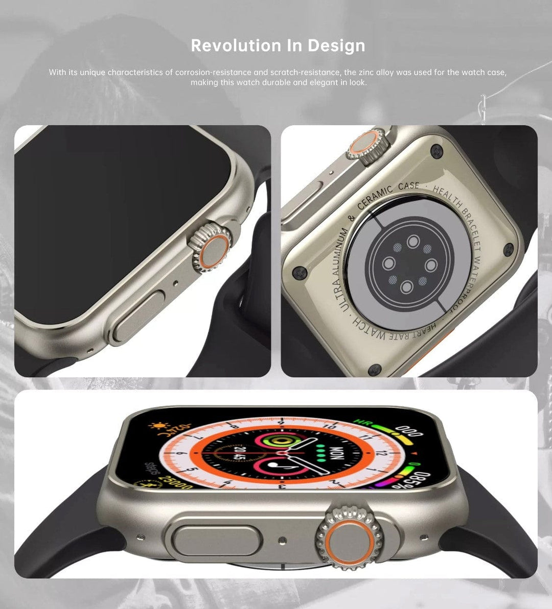 Smart Watch South Africa Watches Gold N8 Ultra  Gold