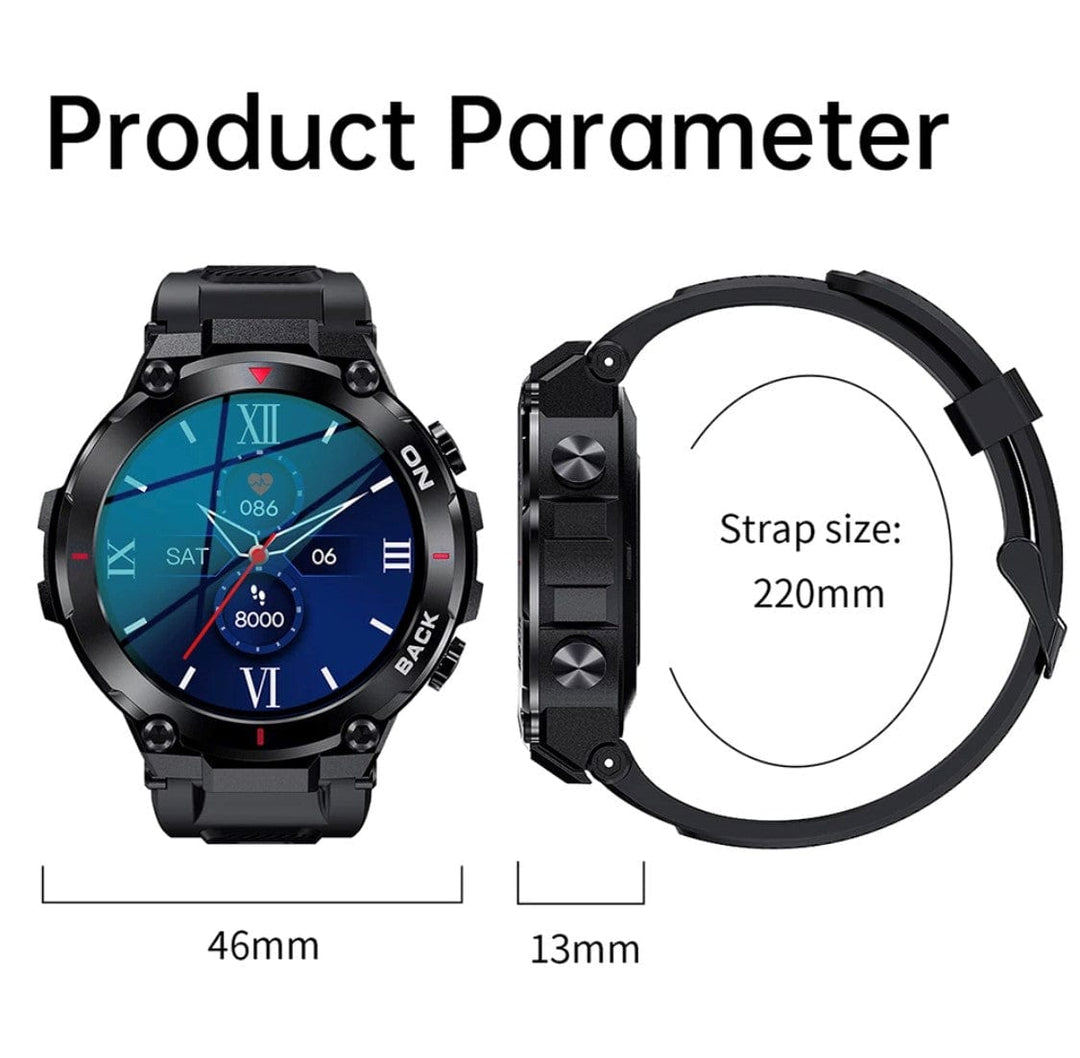 Smart Watch South Africa Watches Gray SENBONO K37 Gray