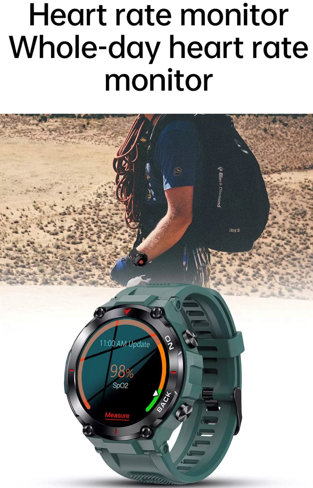 Smart Watch South Africa Watches Gray SENBONO K37 Gray