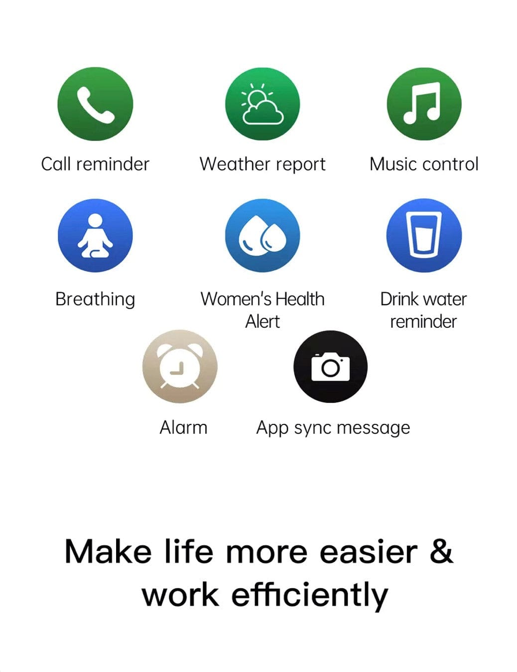 Smart Watch South Africa Watches Gray SENBONO K37 Gray