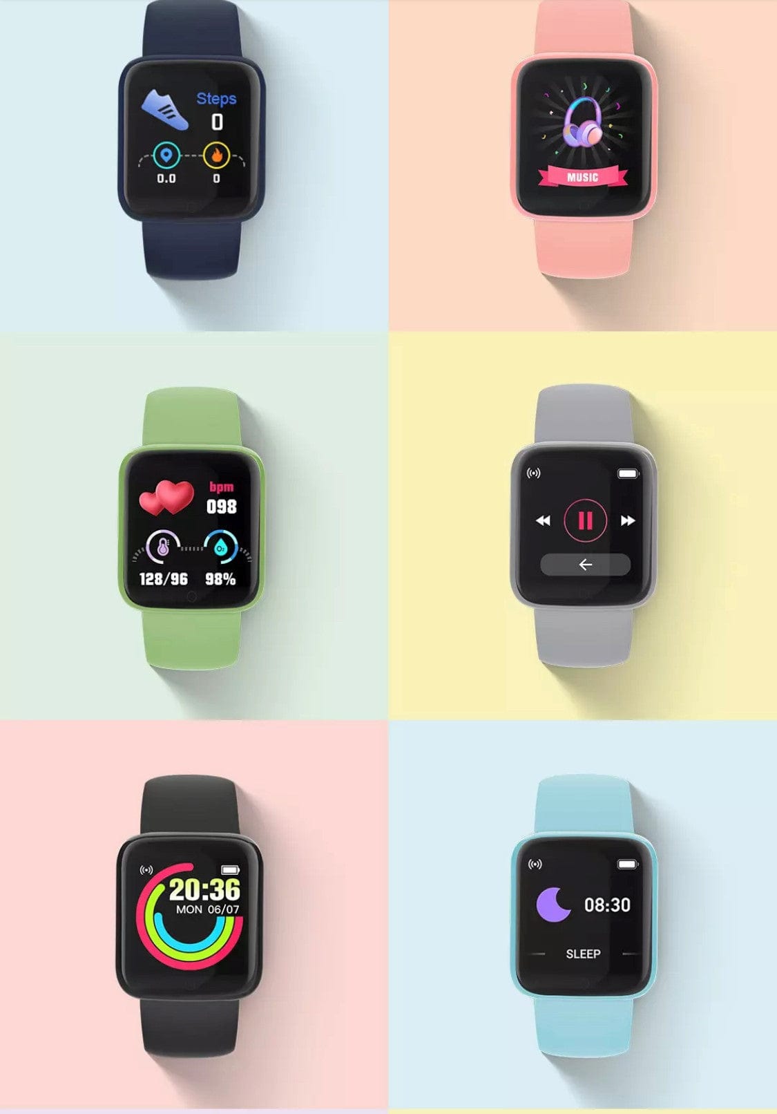 Smart Watch South Africa Watches Green Y68 Smart Watch Green