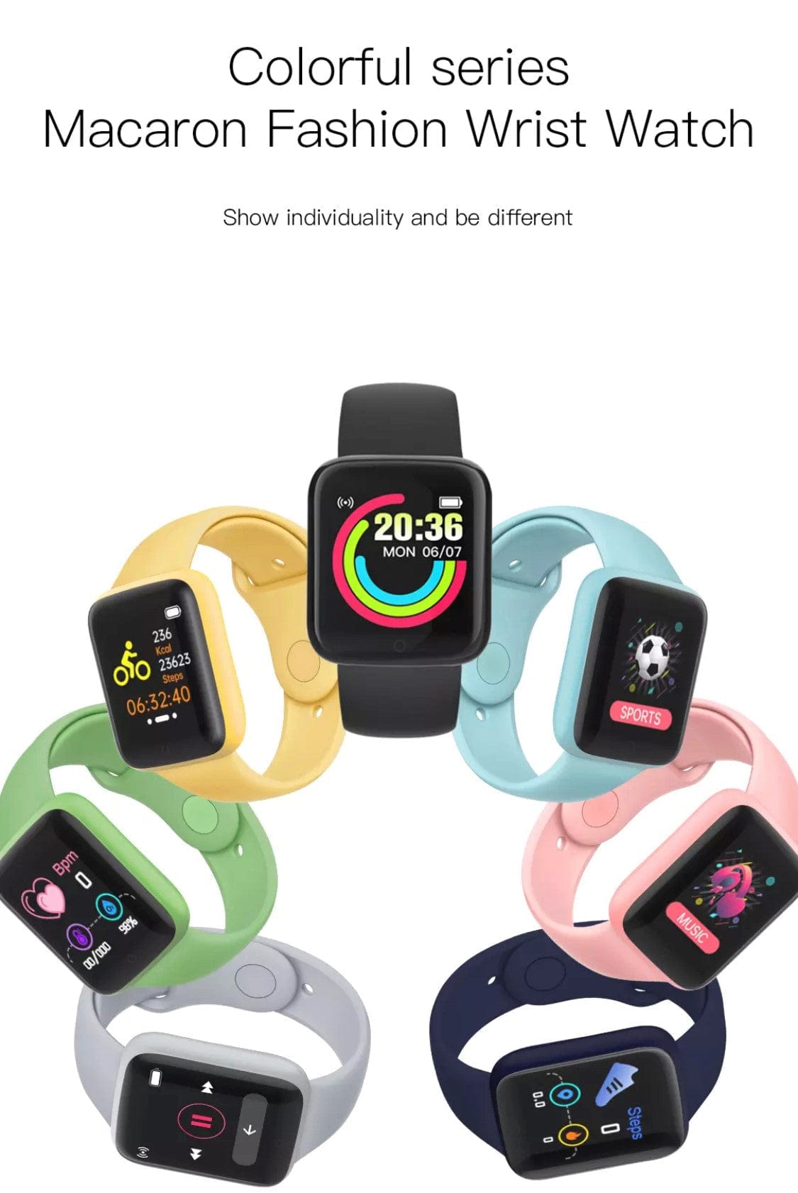 Smart Watch South Africa Watches Green Y68 Smart Watch Green