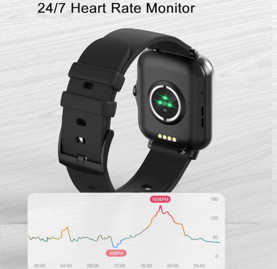 Smartoby P8 MAX Light Gray With BT Call - Smart Watch SA