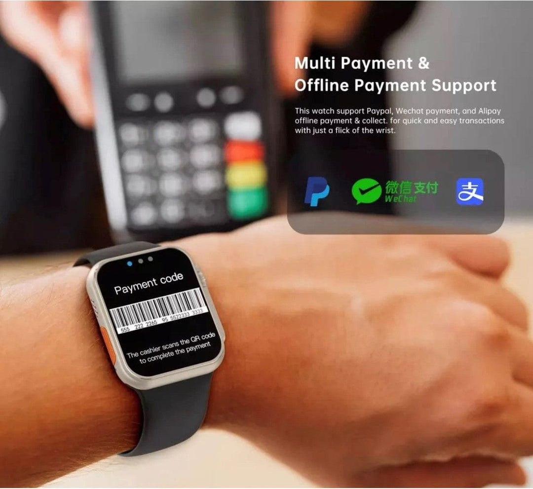 Smart Watch South Africa Watches Orange WS 8  Pro Ultra Orange + free Bubble Strap