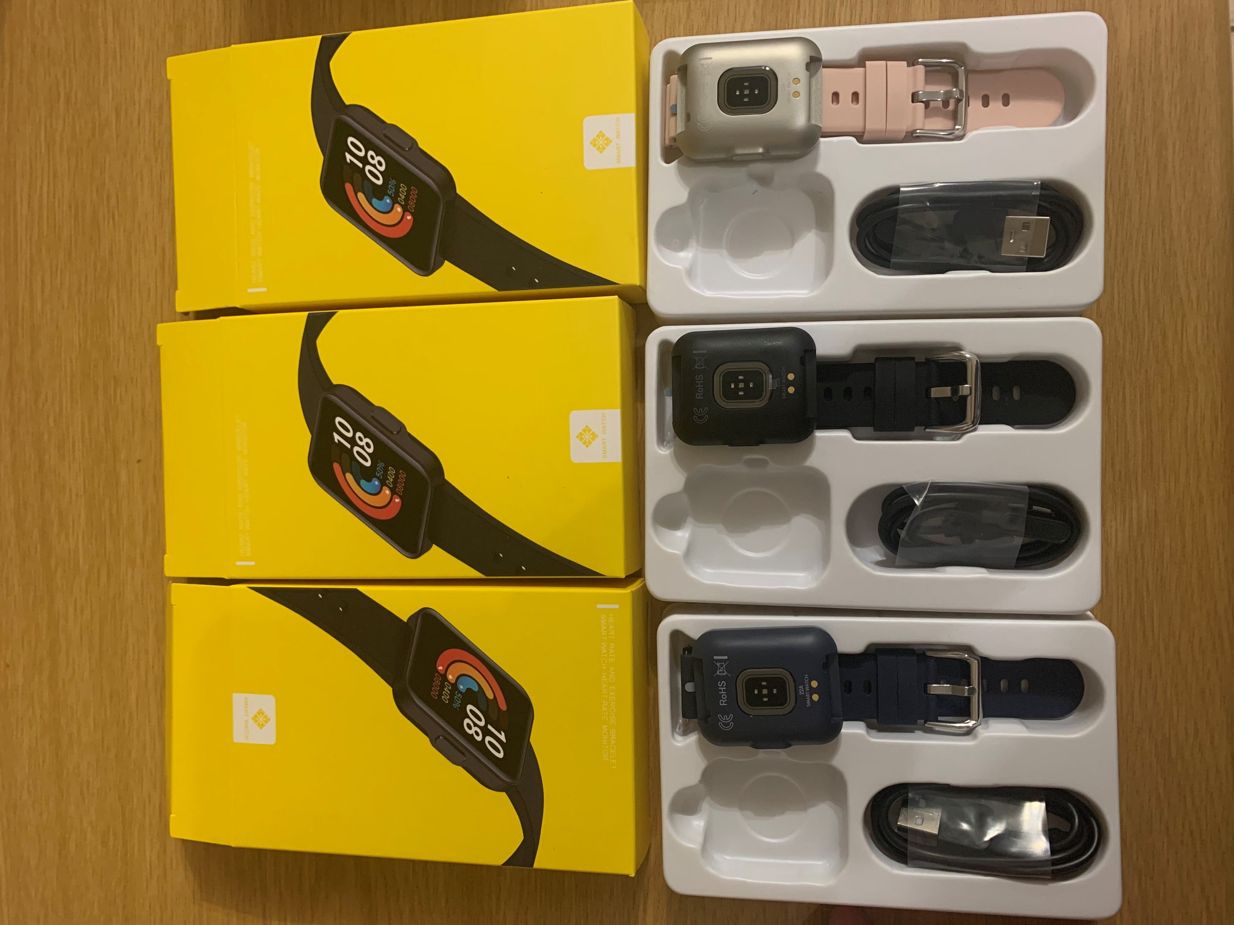 Smart Watch South Africa Watches Pink SMARTOBY 1,69 Inch HD Pink Extra Straps Availible