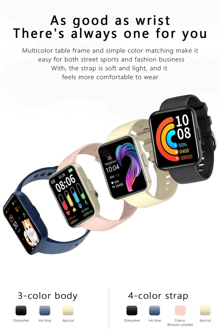 Smart Watch South Africa Watches Pink SMARTOBY 1,69 Inch HD Pink Extra Straps Availible