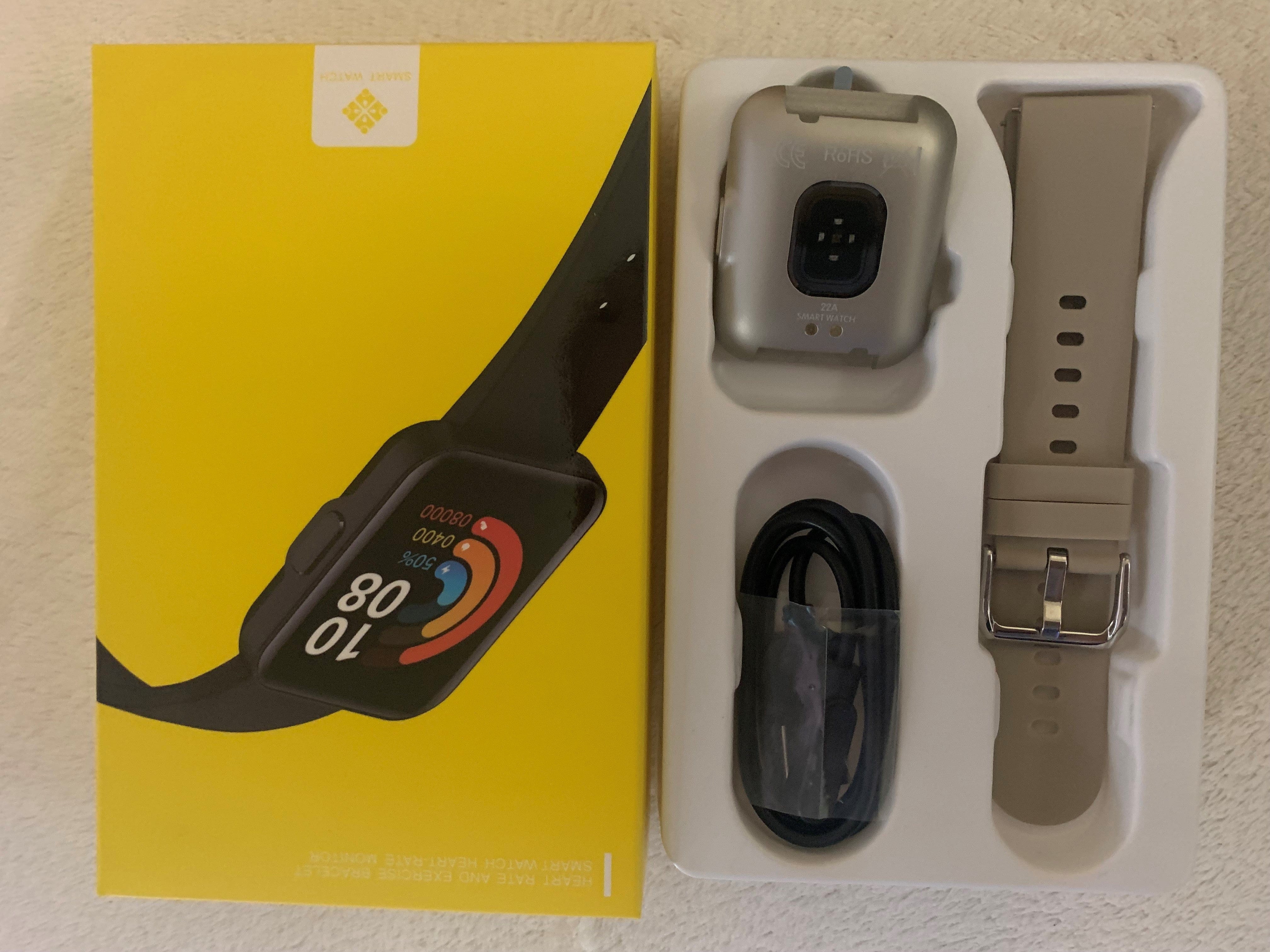 Smart Watch South Africa Watches Pink SMARTOBY 1,69 Inch HD Silver Extra Straps Availible