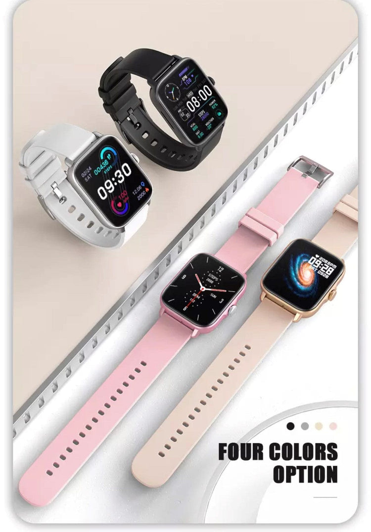 Pink Plus Smart Watch with BT caliing - Smart Watch SA