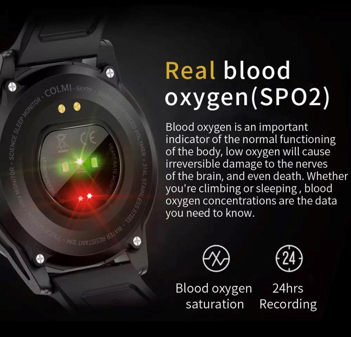 Smart Watch South Africa Watches Red and Black COLMI SKY 7 Pro Red & Black