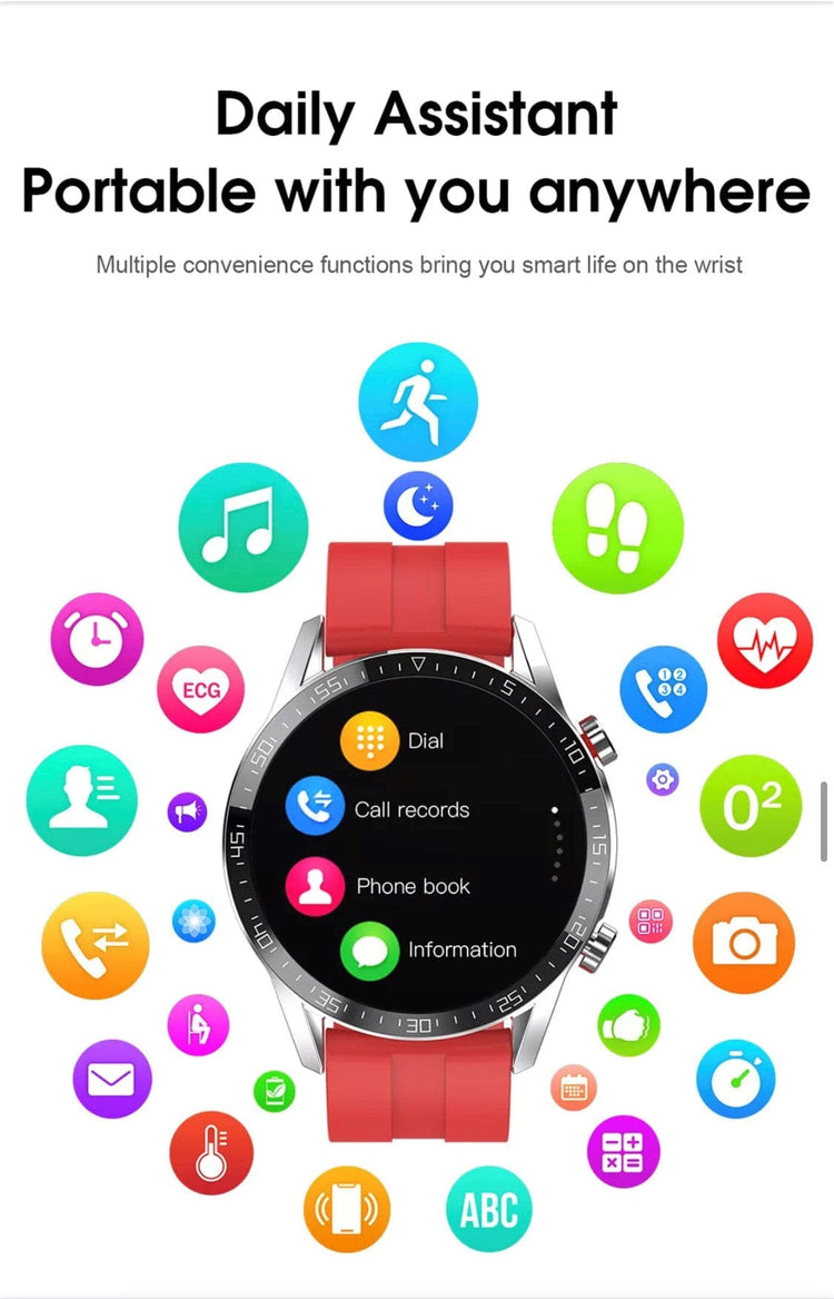 Smartoby L13 High End Silver Smart Watch - Smart Watch SA
