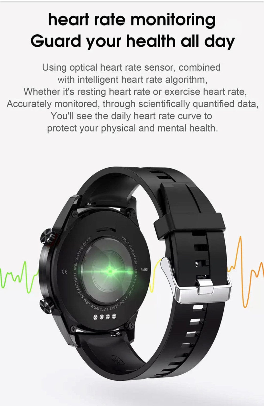 Smartoby L13 High End Silver Smart Watch - Smart Watch SA