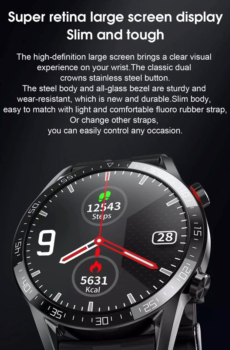 Smartoby L13 High End Silver Smart Watch - Smart Watch SA