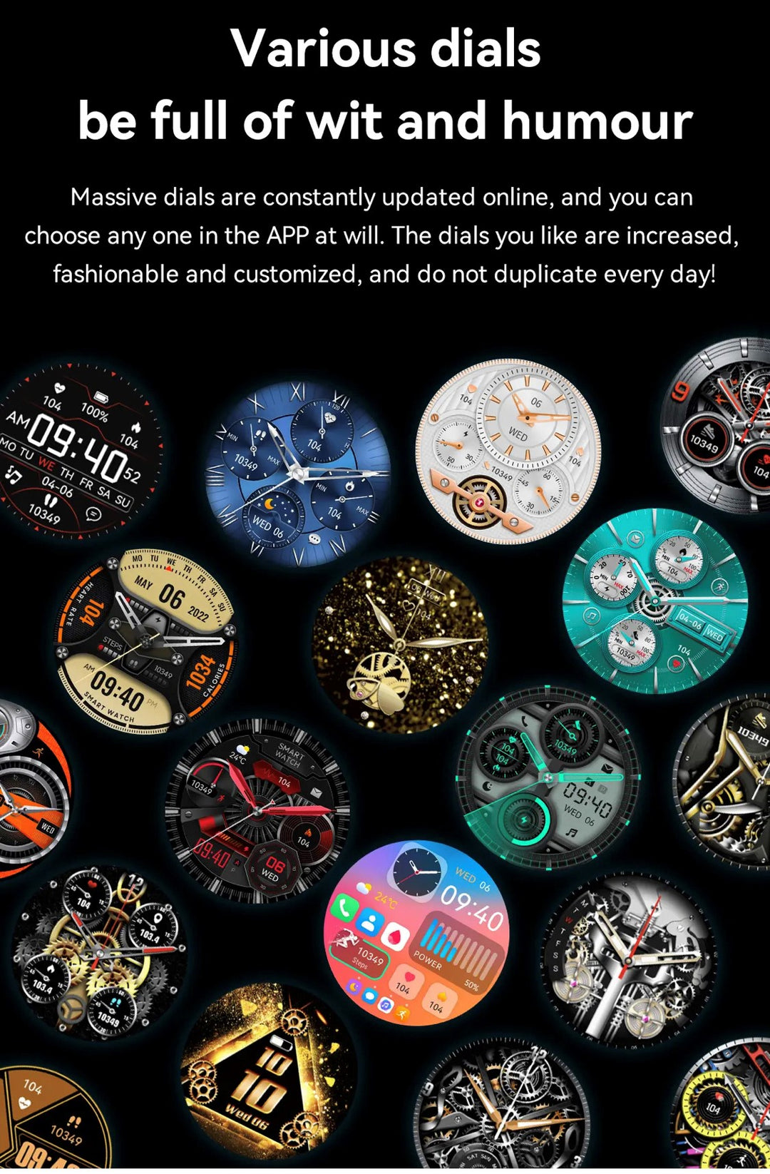 Smartoby Amoled BT Smart Watch