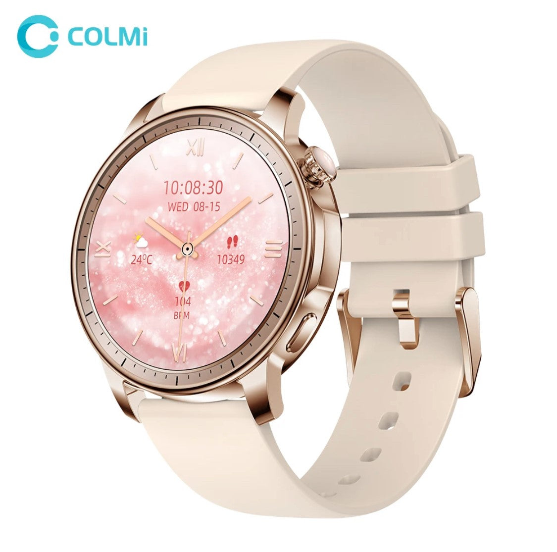 Colmi V65 Gold Smart Watch- Smart Watch South Africa