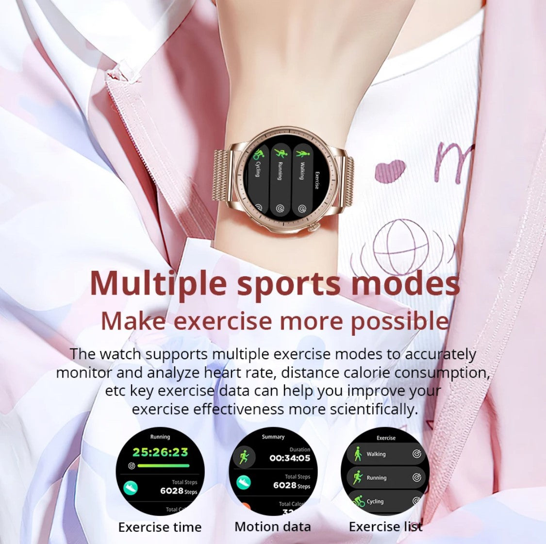 Colmi V65 Gold Smart Watch- Smart Watch South Africa