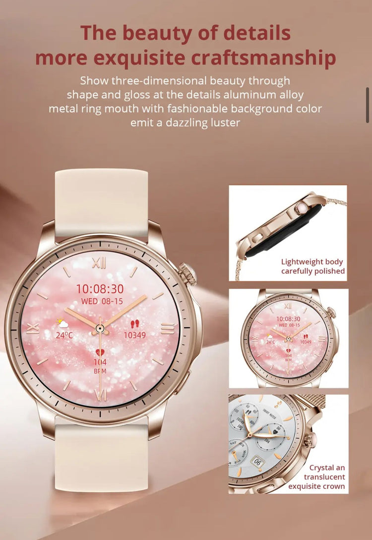 Colmi V65 Gold Smart Watch- Smart Watch South Africa