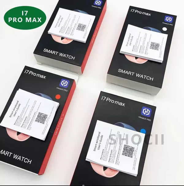 i7 Pro Max  White Extra Straps Availible Smart Watch South Africa