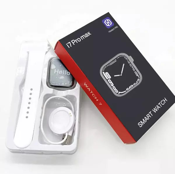 i7 Pro Max  White Extra Straps Availible Smart Watch South Africa