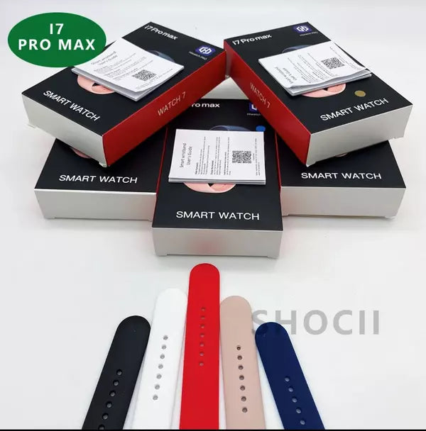 i7 Pro Max  White Extra Straps Availible Smart Watch South Africa