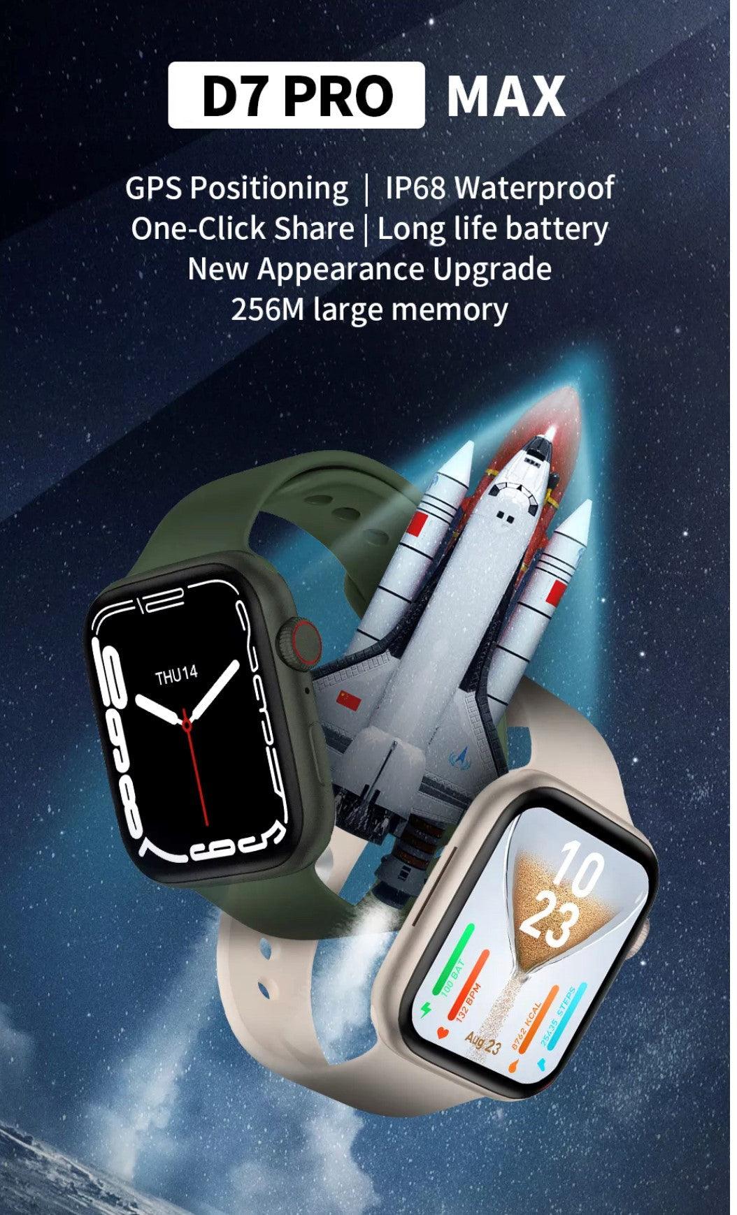 D7 Pro Max Red Smart Watch South Africa