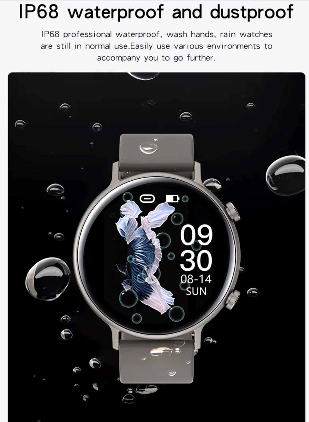 MOMIX GW33 Black Smart Watch South Africa