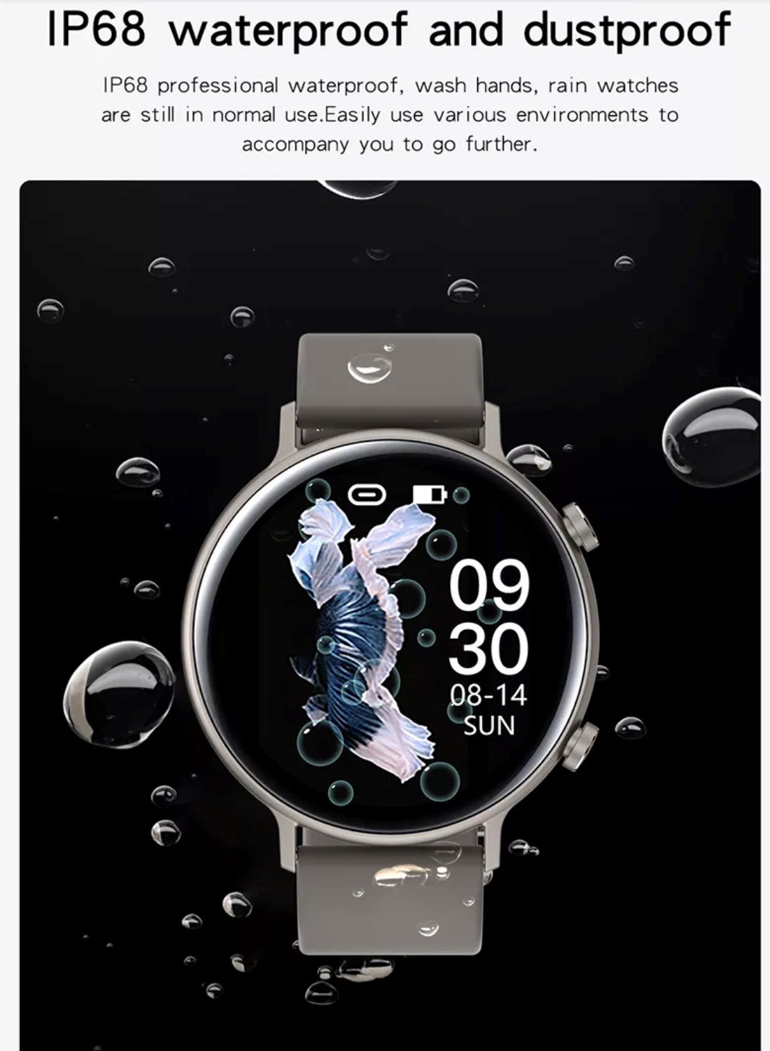 MOMIX GW33 Black Smart Watch South Africa