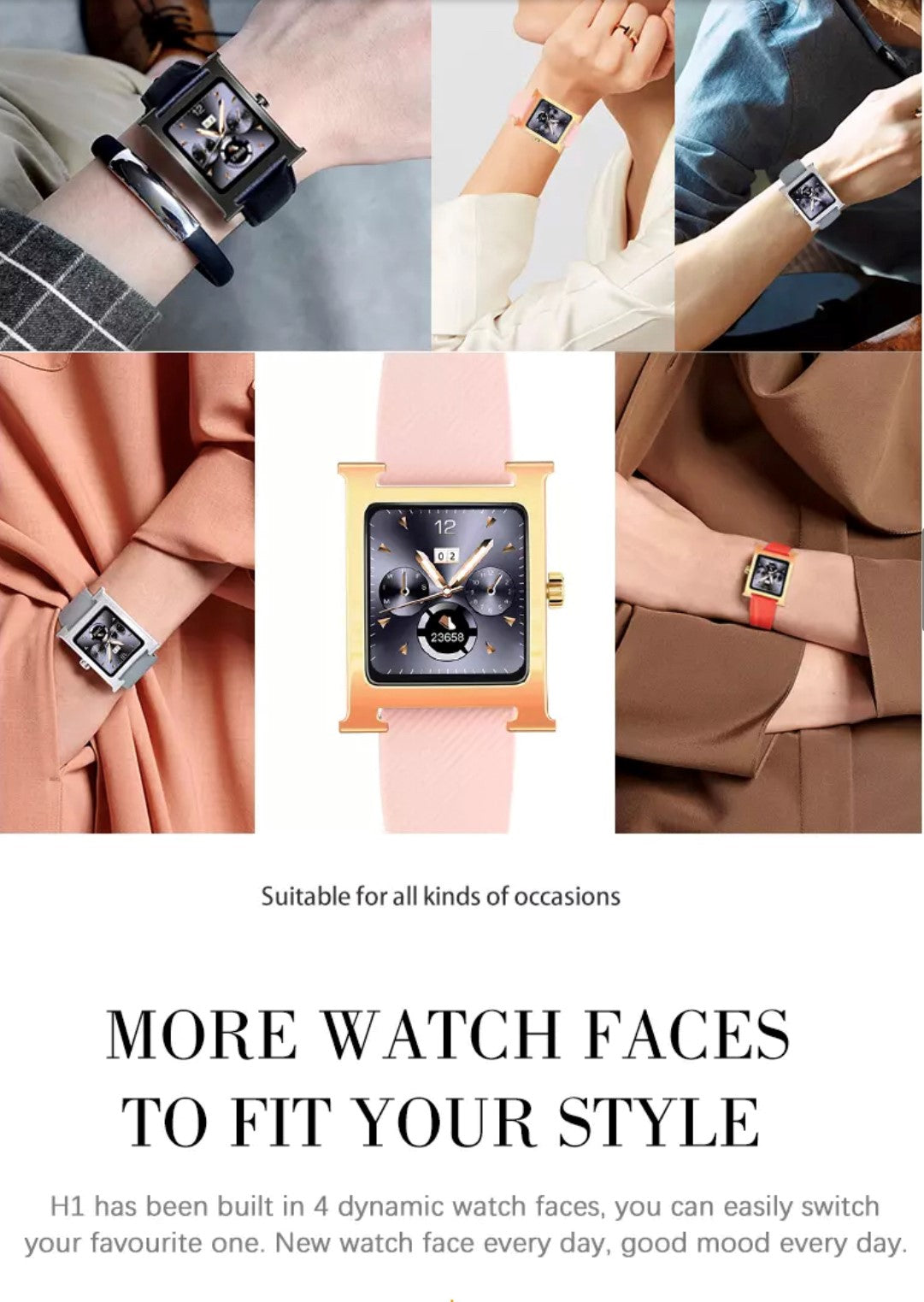 MOMIX  H1 Gold Smart Watch South Africa