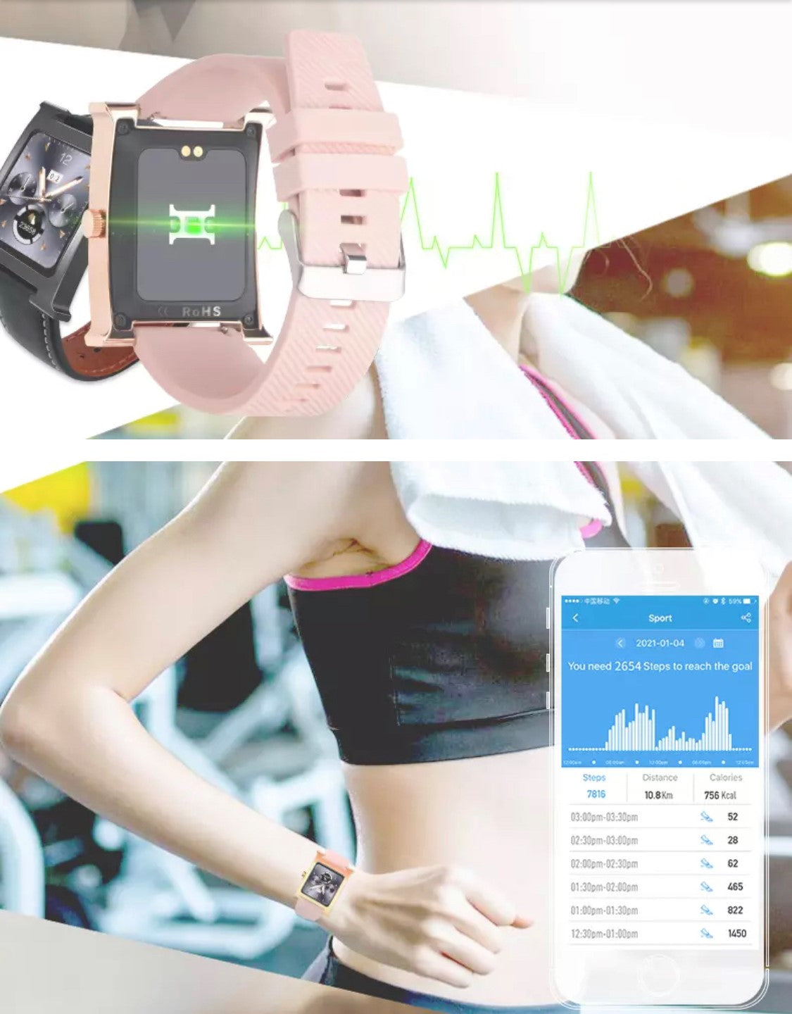 MOMIX  H1 Gold Smart Watch South Africa