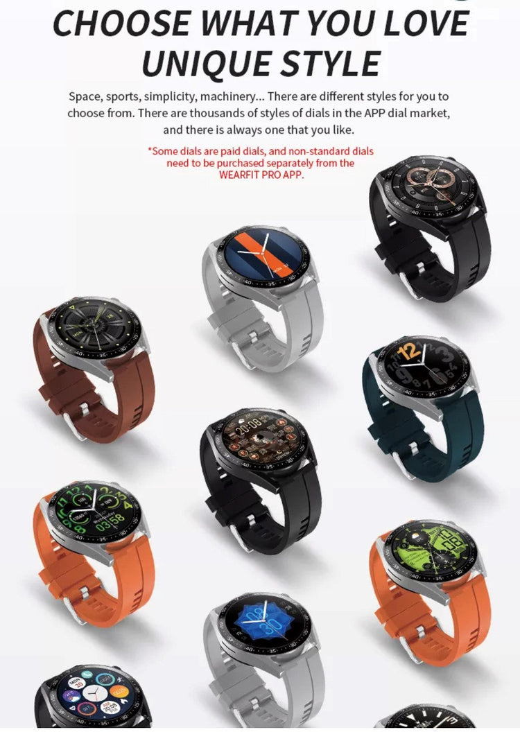 HW28 Smart Watch Brown Tan Smart Watch South Africa