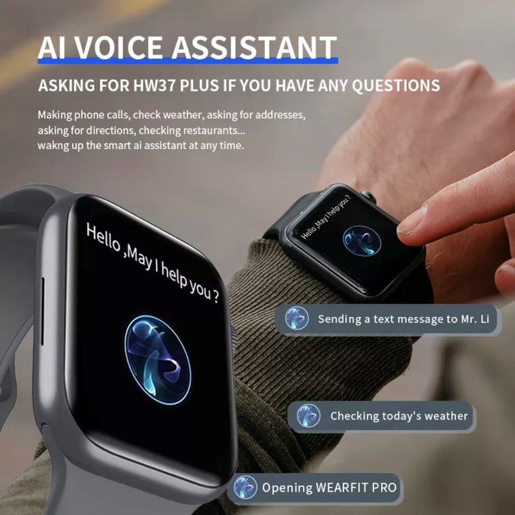 HW 37 Plus  Blue-- Verious Colour Straps Availible at R70 each. Smart Watch South Africa