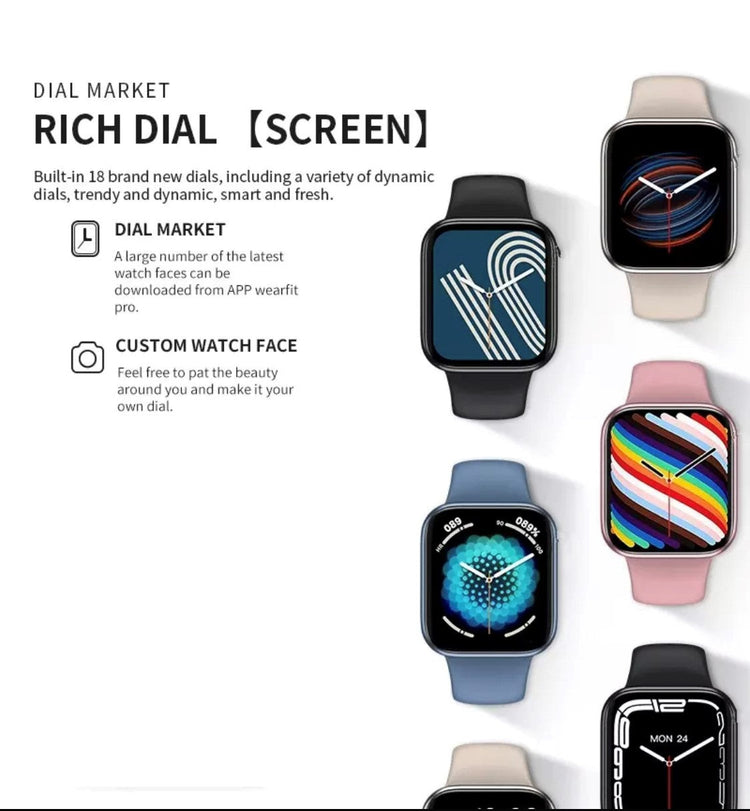 HW 57 Pro Slver- Verious Colour Straps Availible at R68 Each. Smart Watch South Africa