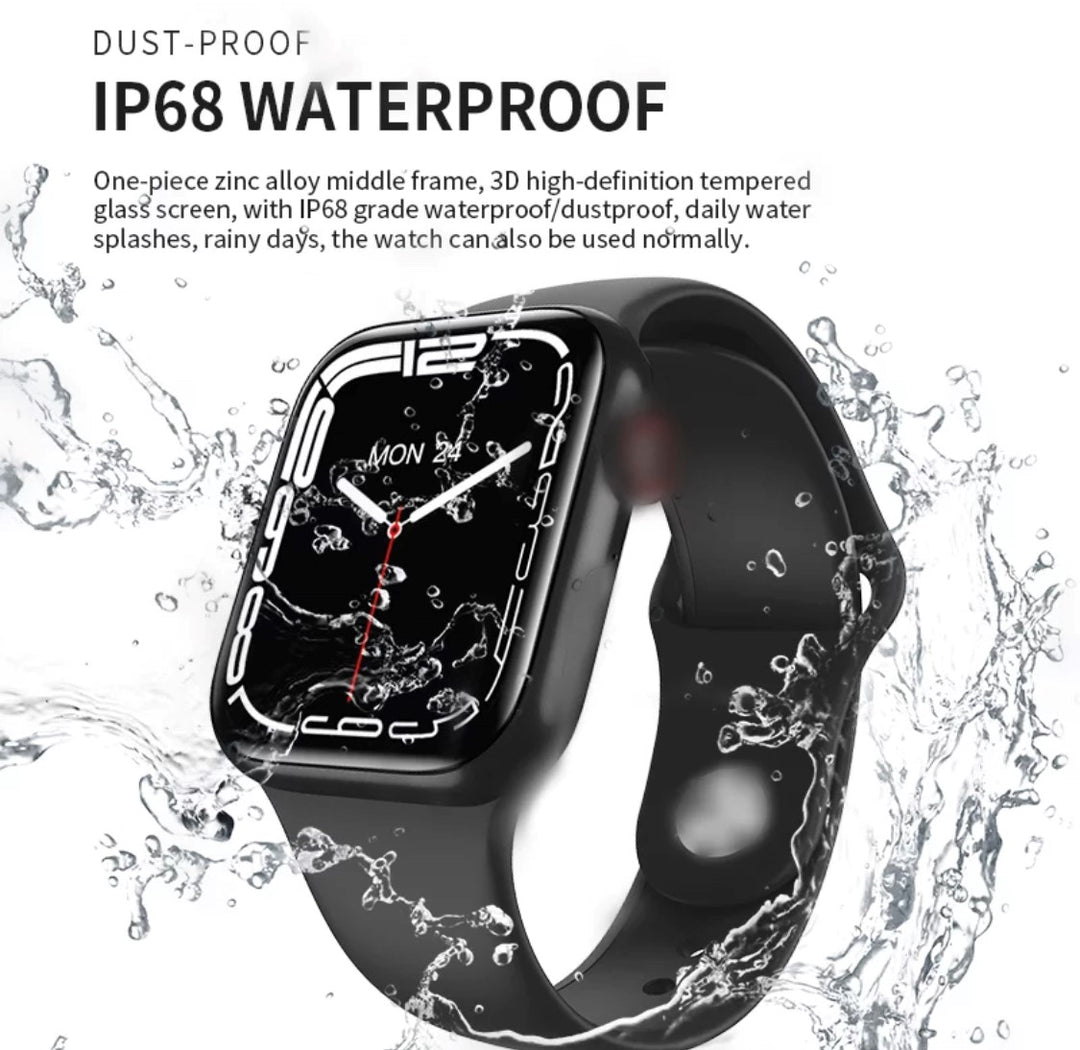 HW 57 Pro Black-- Verious Colours Straps Availible R68 Each. Smart Watch South Africa