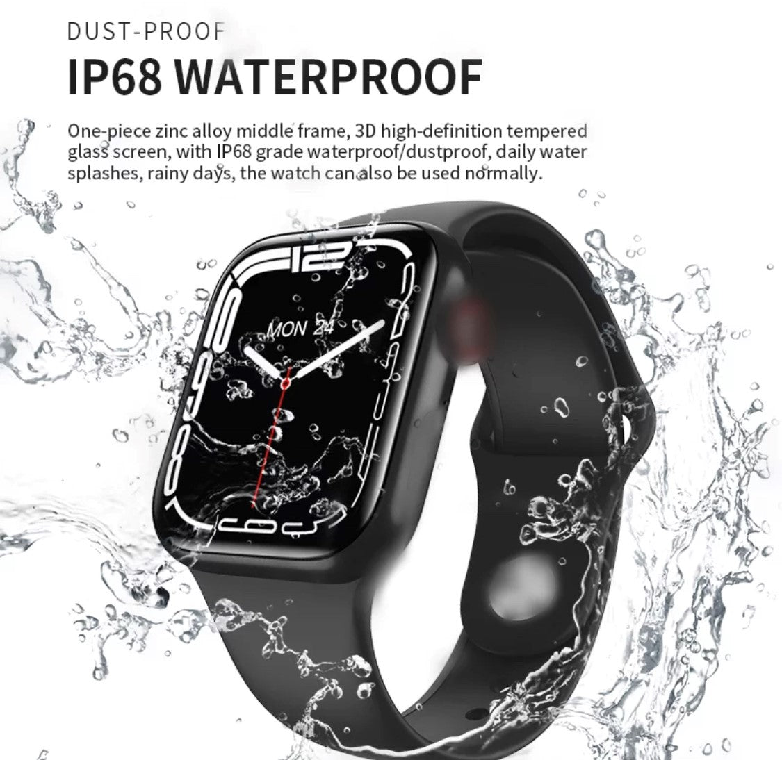 HW 57 Pro Slver- Verious Colour Straps Availible at R68 Each. Smart Watch South Africa